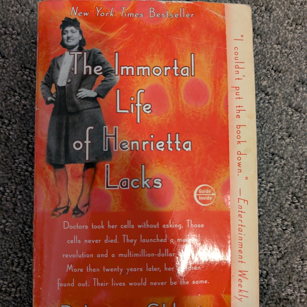 The Immortal Life of Henrietta Lacks Book